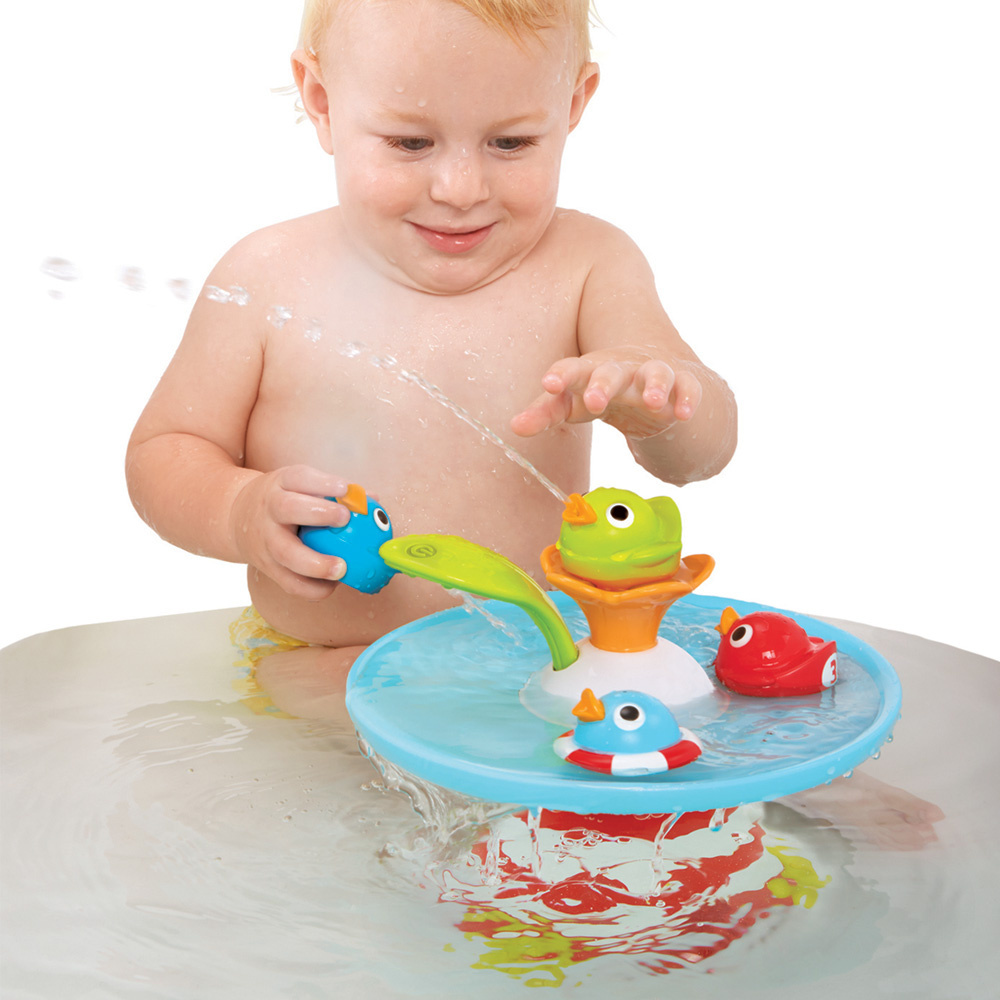 Jouets de bain bébé la fontaine magique de Yookidoo sur allobébé