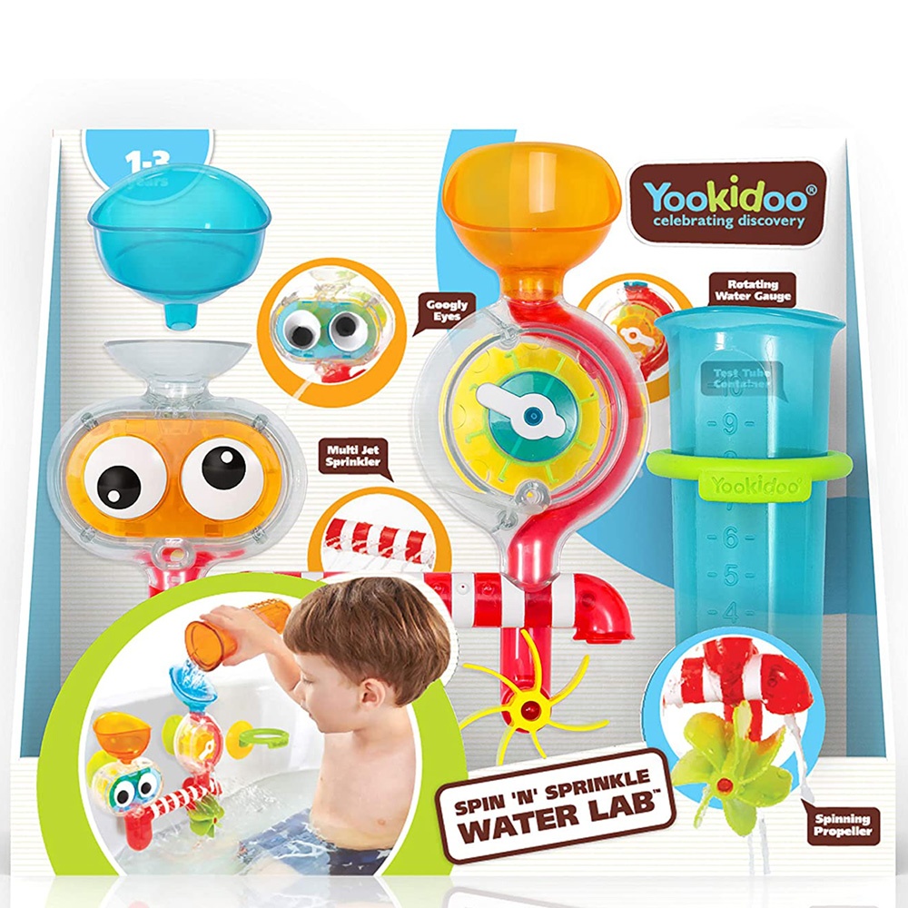 Jouets de bain bébé la course aux canards de Yookidoo sur allobébé