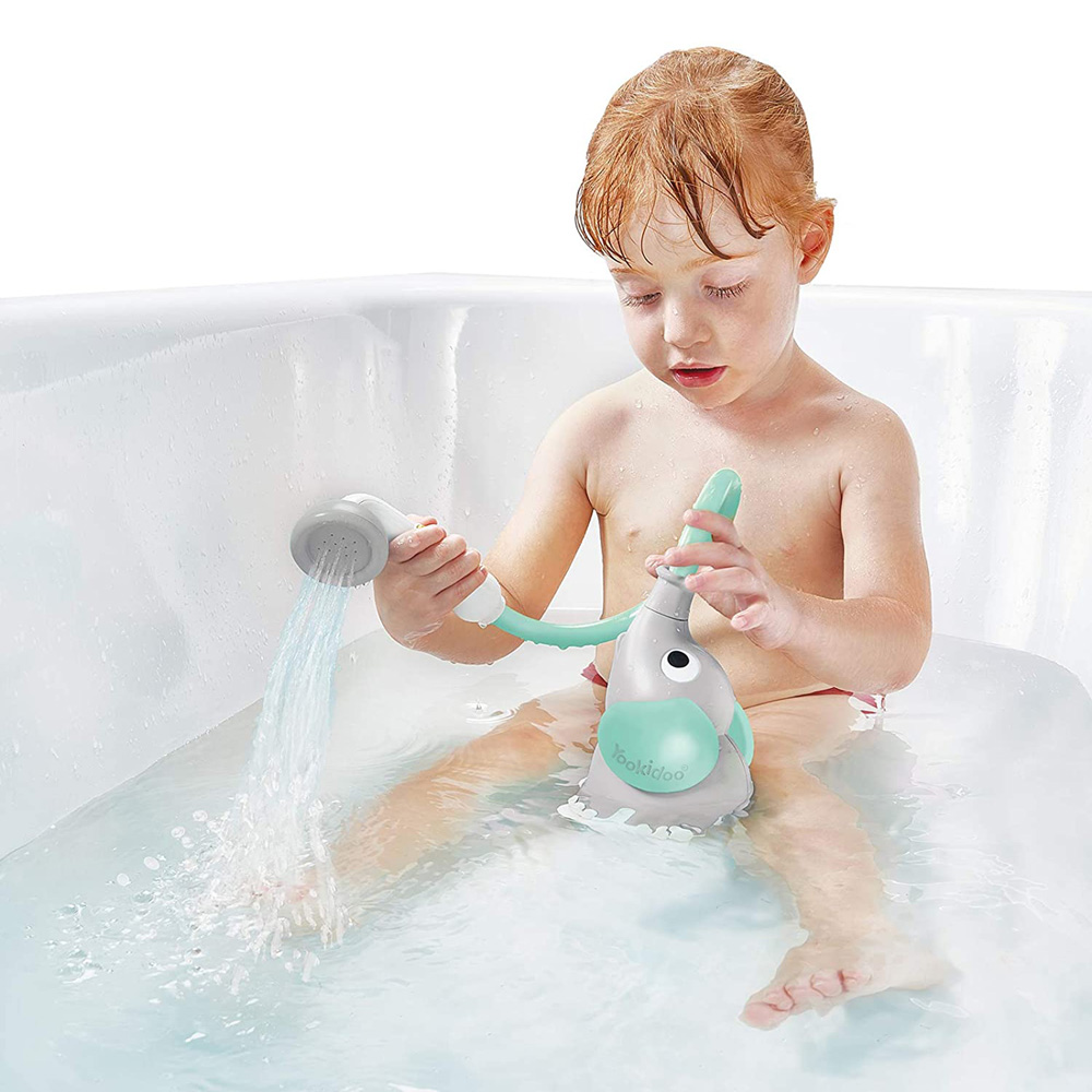 Douche de bain éléphant bleue Yookidoo : King Jouet, Jouets pour le bain  Yookidoo - Jeux d'éveil