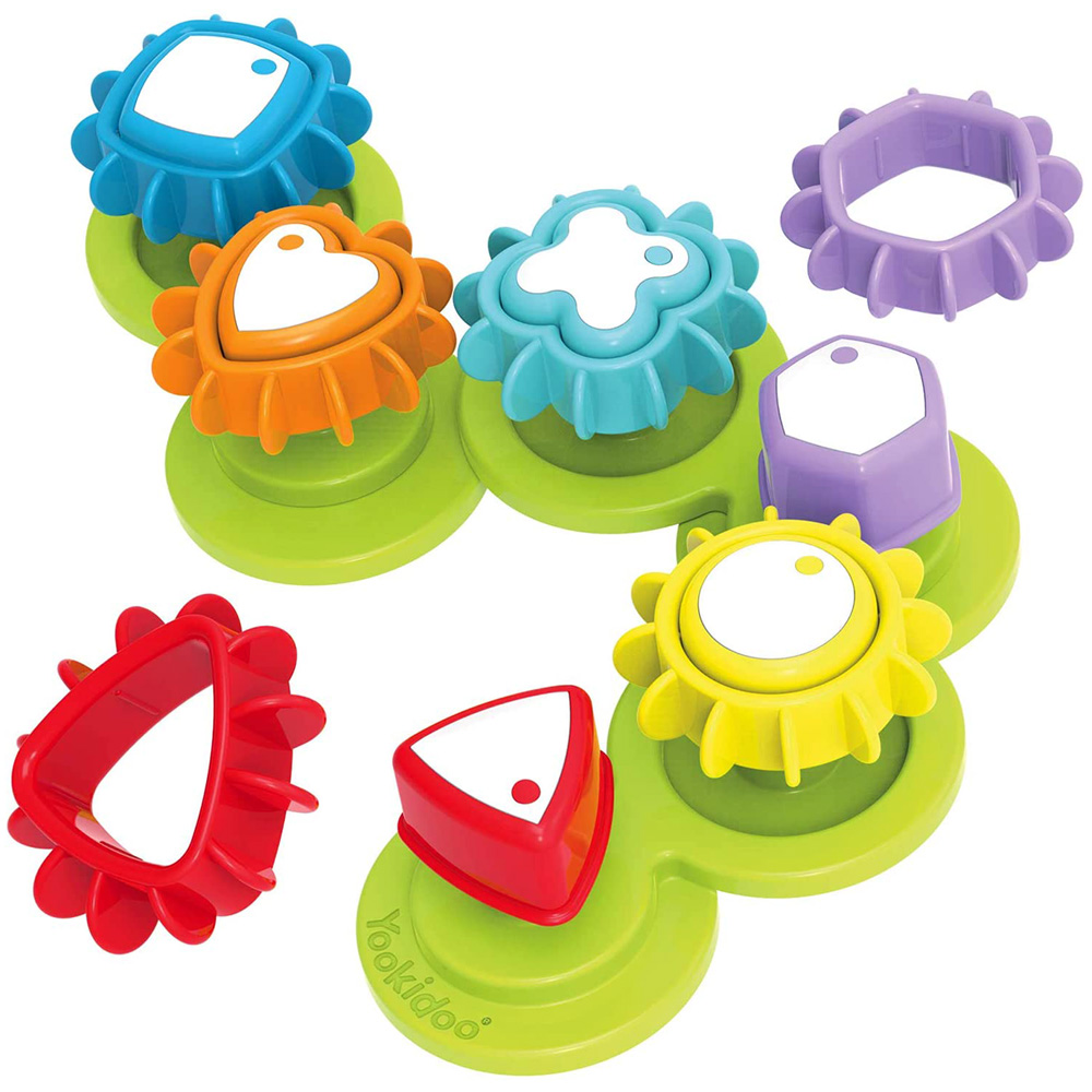 Jouet D Eveil Bebe Jeu De Formes Et Engrenages De Yookidoo Sur Allobebe