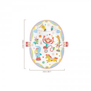 Tapis d'éveil bébé circus playland gymotion lay to sit up Yookidoo