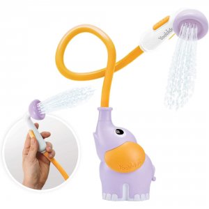 Jouet de bain bébé douchette éléphant mauve Yookidoo