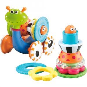Jouet d'éveil l'escargot rigolo
