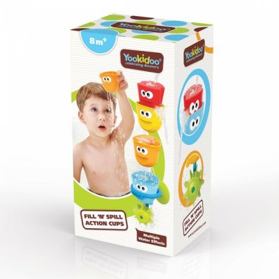 Jouet de bain bébé les gobelets de bain