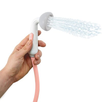 Jouet de bain bébé douchette elephant rose