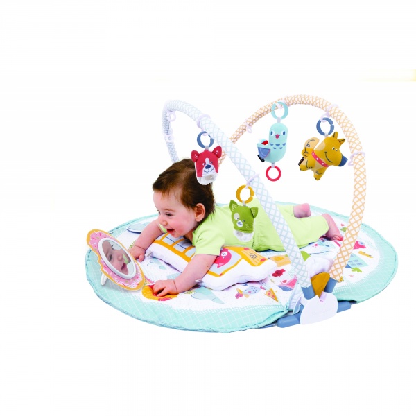 Tapis d'éveil bébé gymotion lay to sit up Yookidoo