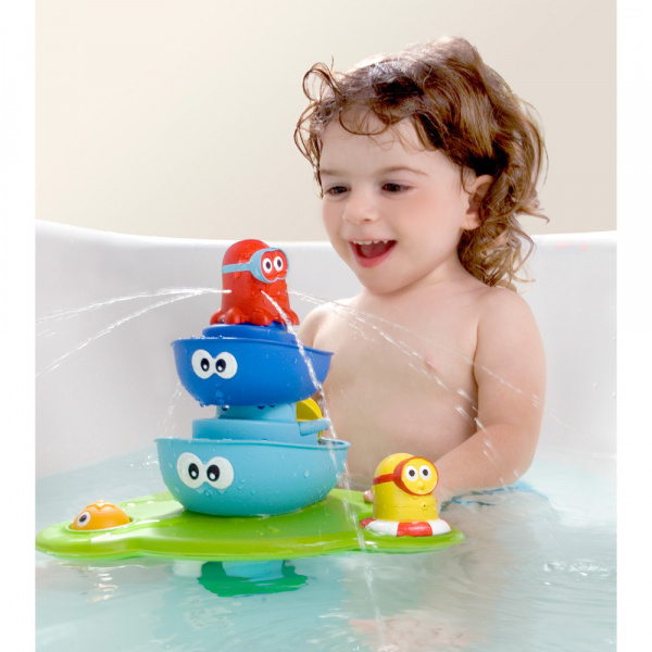 Jouets de bain bébé la fontaine magique Yookidoo
