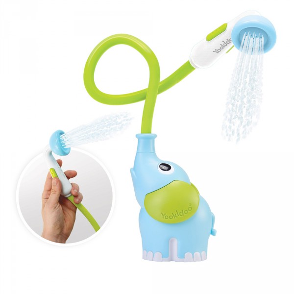 Jouet de bain bébé douchette elephant bleu Yookidoo