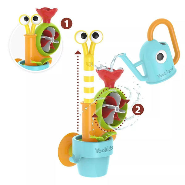 Jouet de bain jardin arrosoir magique pour n grow Yookidoo