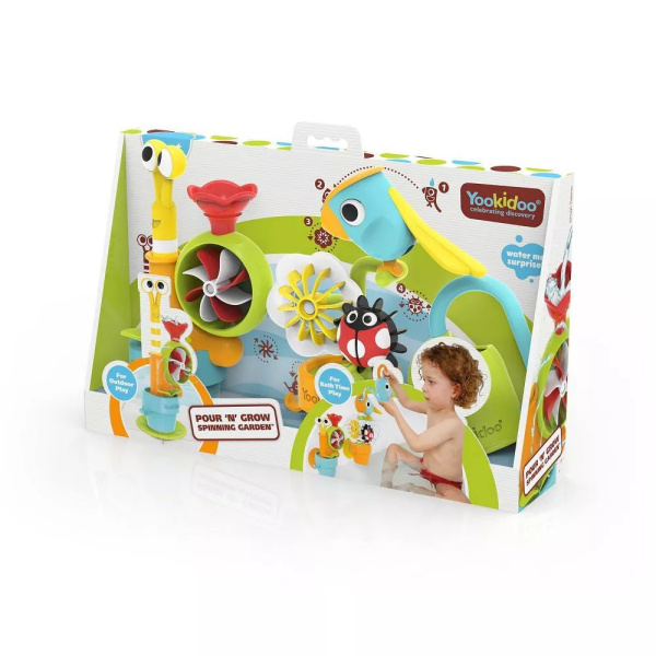 Jouet de bain jardin arrosoir magique pour n grow Yookidoo