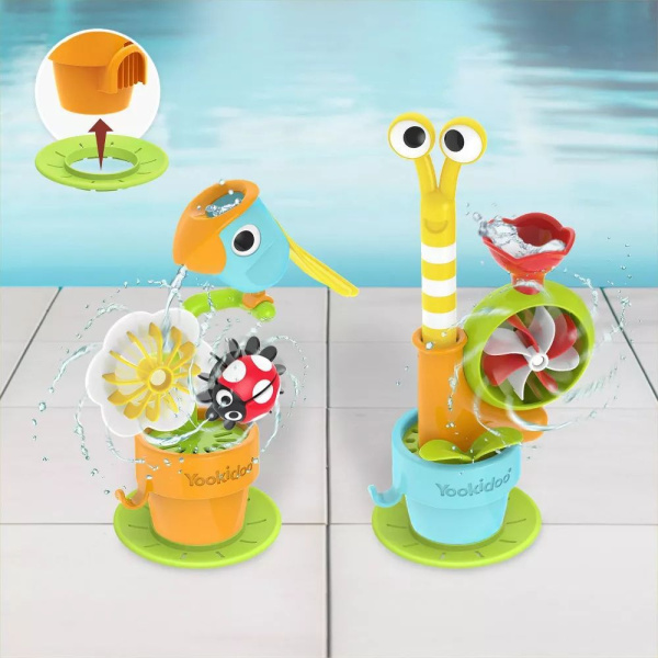 Jouet de bain jardin arrosoir magique pour n grow Yookidoo