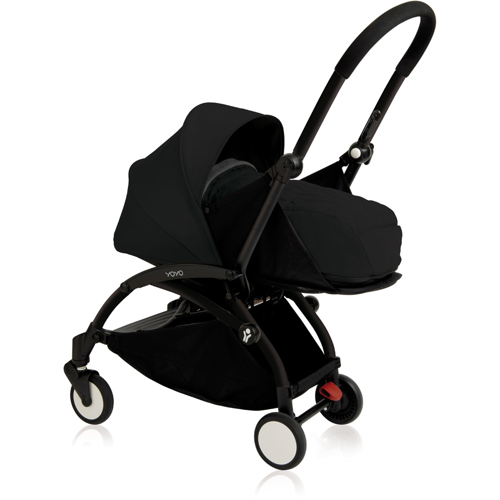 Pack poussette duo yoyo + by babyzen complete izi go gris noire/noire