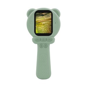 Microscope numérique enfant portable vert sauge Zazu