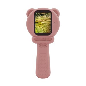 Microscope numérique enfant portable rose Zazu