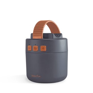 Balancelle nomade intelligente pour poussette gris foncé Zazu