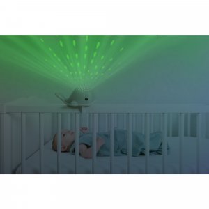 Veilleuse projecteur wally la baleine grise Zazu