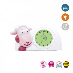 Veilleuse bébé réveil sam rose Zazu