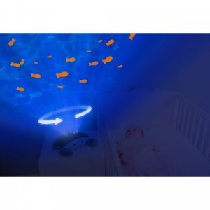 Projecteur lumineux et sonore cody le crabe Zazu