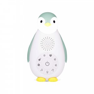 Veilleuse bébé boîte à musique zoé le pingouin bleu Zazu