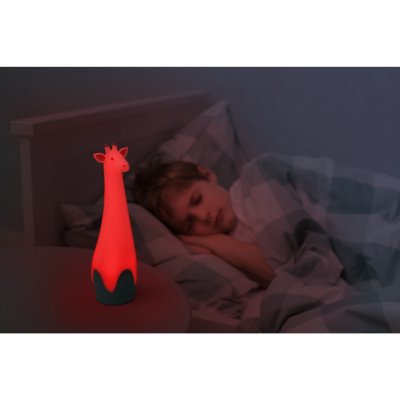 Veilleuse bébé lampe torche gina la girafe grise