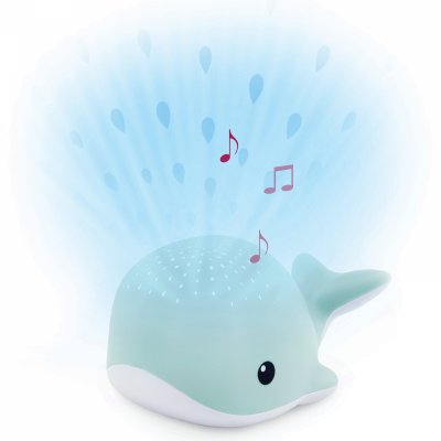 Veilleuse bébé projecteur wally la baleine bleu