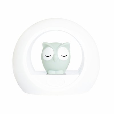 Veilleuse bébé lou le hibou gris
