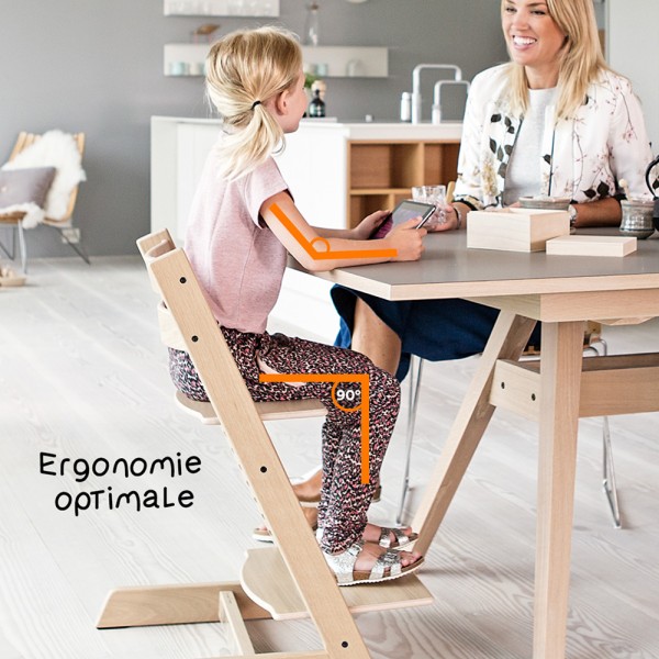 Chaise haute bébé évolutive tripp trapp naturel Stokke